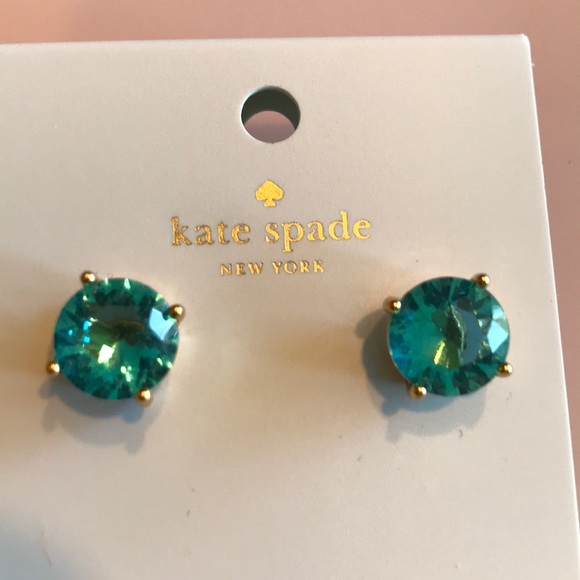kate spade Jewelry - Kate Spade ♠️ turquoise gumdrop earring